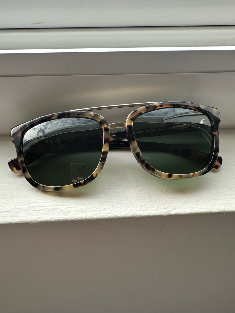 Cole Haan Oversized Tortoise Sunglasses